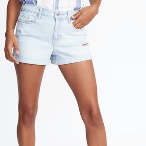 Old Navy High Waisted Boyfriend Jean Shorts
